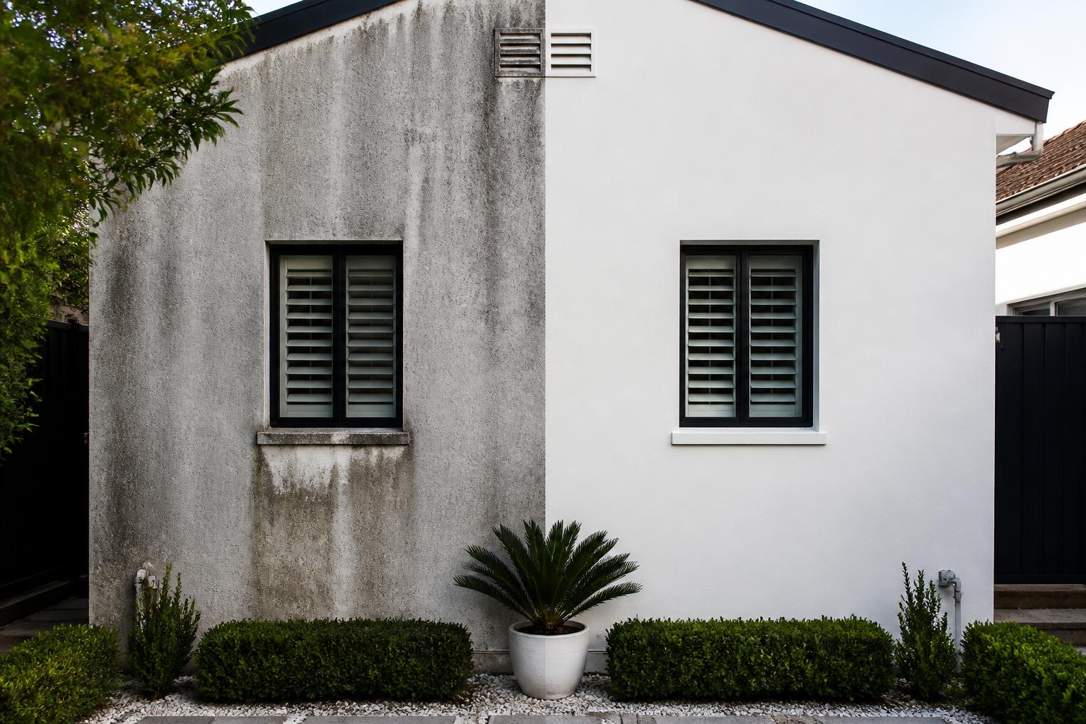 Render wall · Highland Park